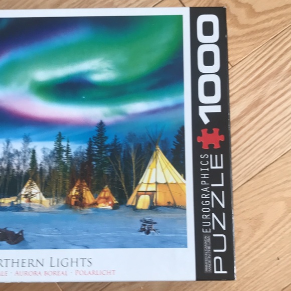 Eurographics 1000 piece puzzle - Northern Lights - Picture 3 of 5
